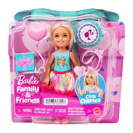 Игрушка "Mattel Barbie Family&Friends Club Chelsea" кукла
