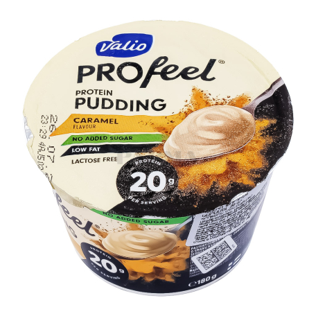 Пудинг "Valio Protein" карамель, без сахара 180г