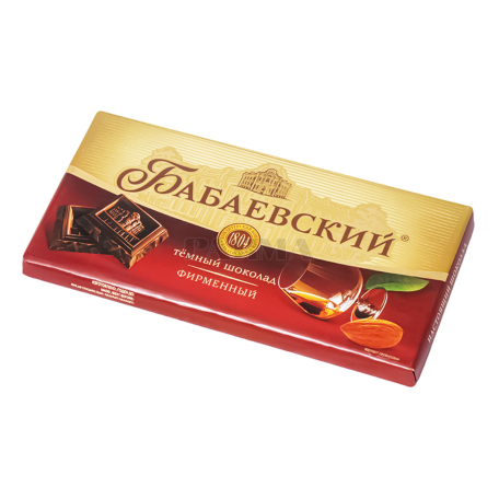 Շոկոլադե սալիկ «Бабаевский Фирменный» մուգ 90գ
