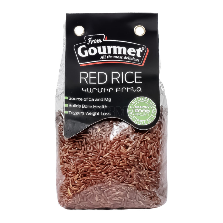 Բրինձ «For Gourmet» կարմիր, երկարահատիկ 350գ