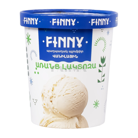 Ice-cream "Finny" vanilla, lactose-free 450g