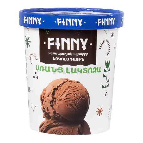 Պաղպաղակ «Finny» շոկոլադ, առանց լակտոզա 450գ
