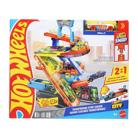 Игрушка "Hot Wheels Tansforming Stunt Garage"