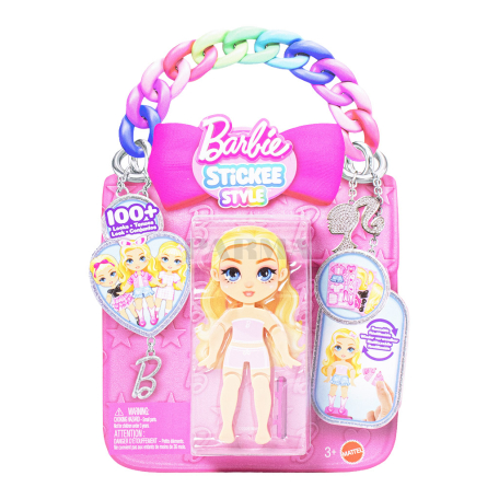 Игрушка "Mattel Barbie Stickee Style" кукла