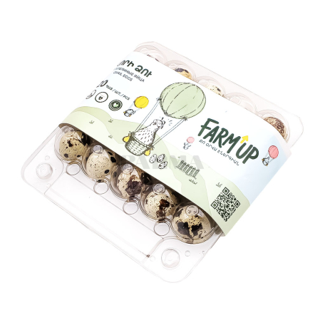 Яйца перепелиные "Farm Up" 20шт