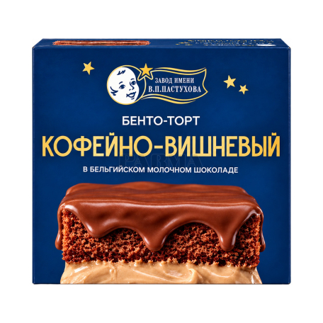 Տորթ «Пастухова» բենտո, սուրճ, բալ 60գ