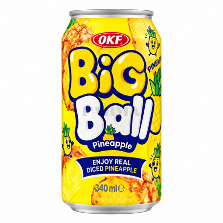 Ըմպելիք «OKF Big Ball» արքայախնձոր 340մլ