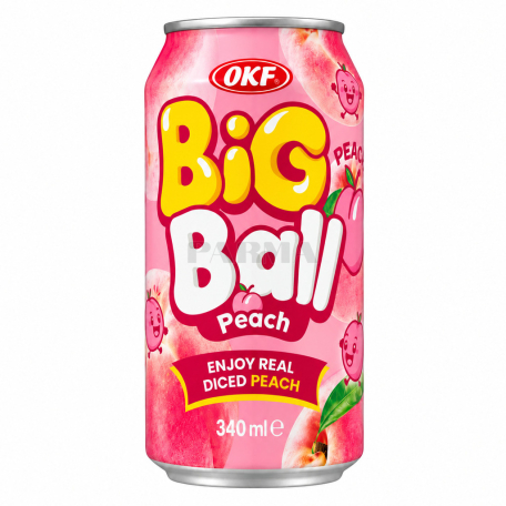 Ըմպելիք «OKF Big Ball» դեղձ 340մլ