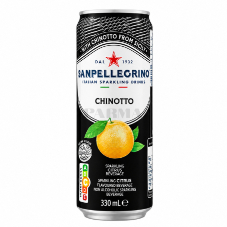 Զովացուցիչ ըմպելիք «SanPellegrino Chinotto» ցիտրուս 330մլ