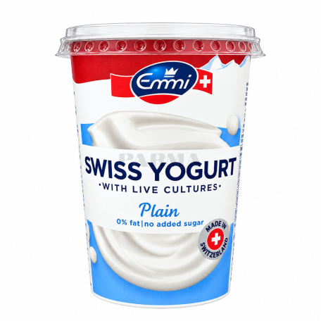 Yogurt "Emmi Swiss Plain" sugar free 0% 450g