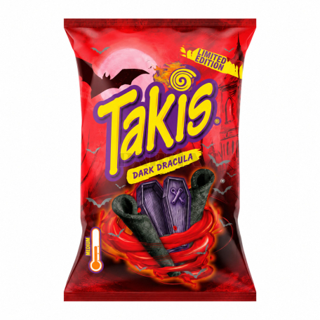Chips "Takis Dark Dracula" teriyaki 100g