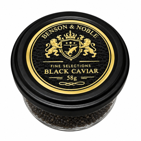 Caviar sturgeon "Benson & Nobel" black 50g