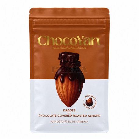 Драже "Choco Yan" миндаль, молочный, тёмный шоколад 200г