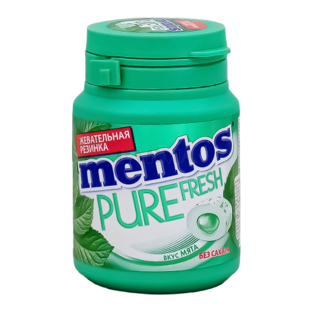 Մաստակ «Mentos Pure» թարմ անանուխ 54գ