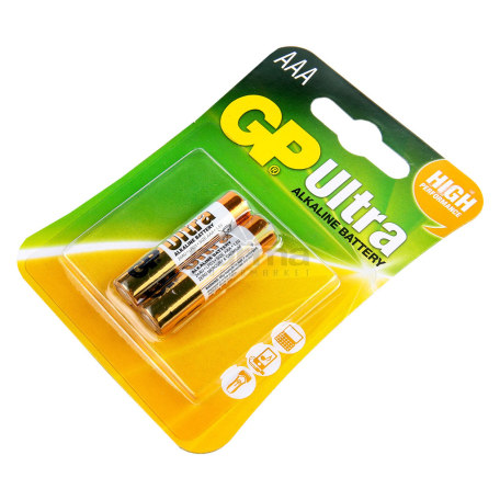 Аккумулятор `GP Ultra Plus Alkaline` AAA 1.5v