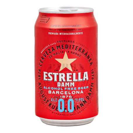 Գարեջուր «Estrella Damm» բաց 330մլ
