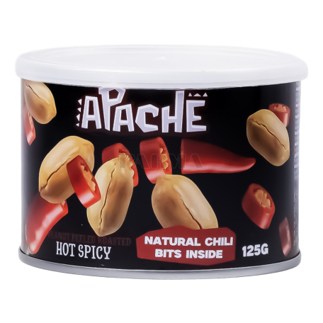 Գետնանուշ «Apache» բոված, կծու, աղով 125գ