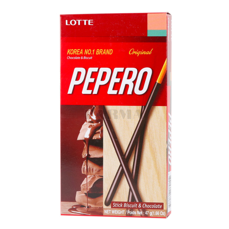 Վաֆլե ձողիկներ «Pepero Original» 47գ