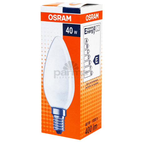 Лампа `Osram Classic` B FR E14/SES 240V/40W
