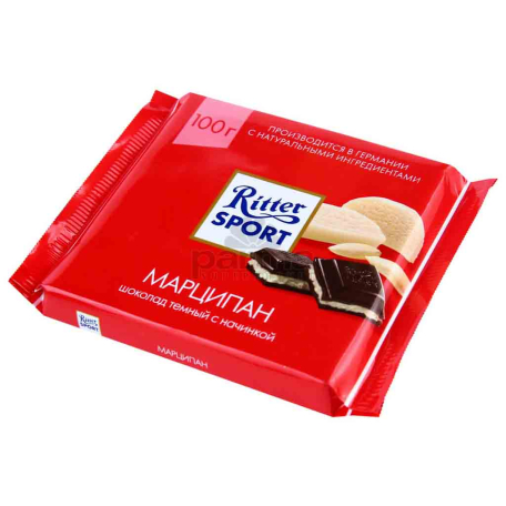 Շոկոլադե սալիկ «Ritter Sport» մարցիպան 100գ