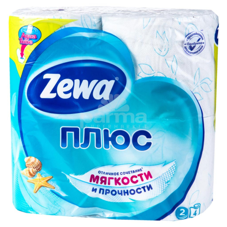 Զուգարանի թուղթ «Zewa Plus» երկշերտ 4հատ