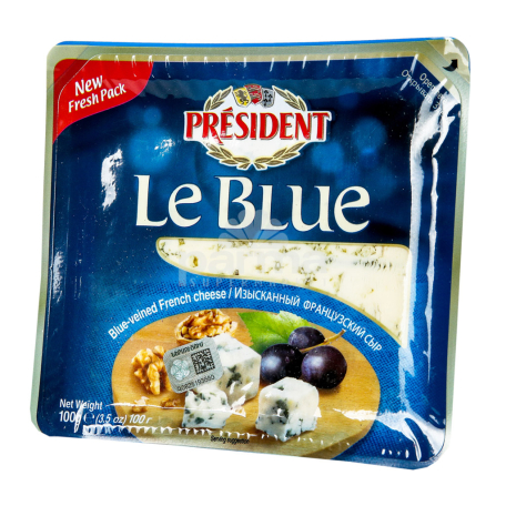 Պանիր «President Le Blue» 50% 100գ