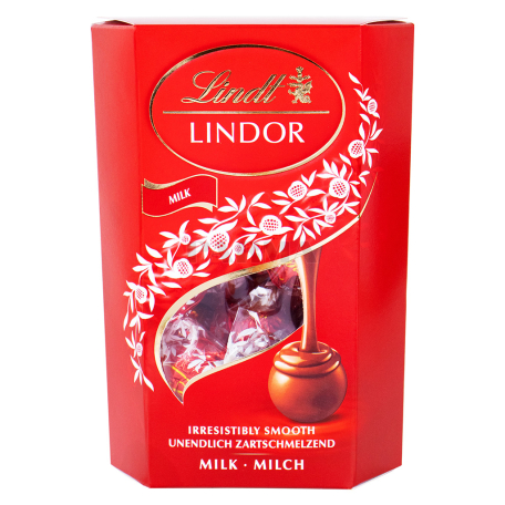Շոկոլադե կոնֆետներ «Lindt Lindor» կաթնային 200գ