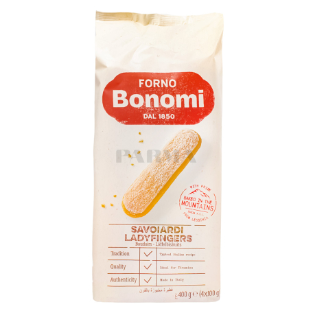 Թխվածքաբլիթ «Bonomi Savoiardi» 400գ