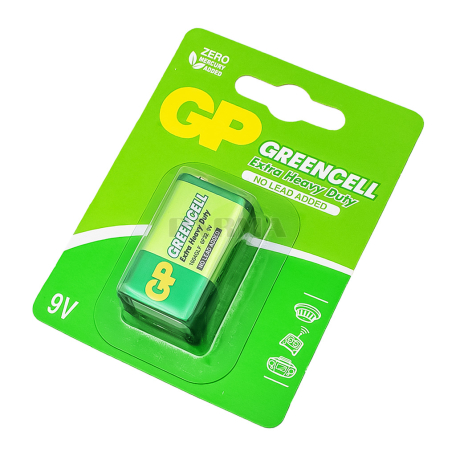 Մարտկոց լիցքավորվող «GP Greencell» 6F22 9v