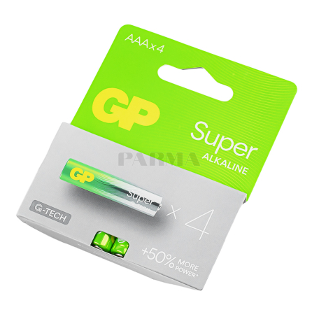 Մարտկոց «GP Super» Alkaline LR03 AAA 24A-UE4