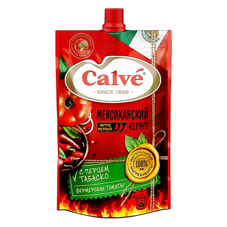 Кетчуп "Calve" мексиканский 350г