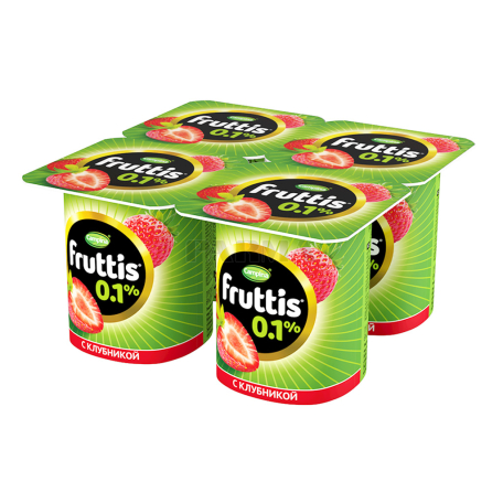 Յոգուրտային արտադրանք «Campina Fruttis» մարակույա, դեղձ 0.1% 110գ