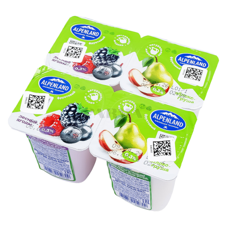 Yoghurt "Ehrmann Alpenland" forest berries 0.3% 95g