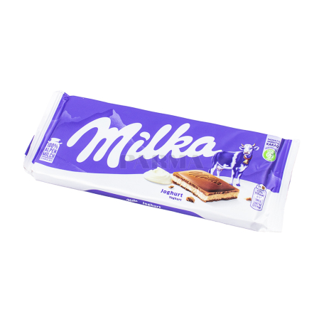 Շոկոլադե սալիկ «Milka» յոգուրտային 100գ