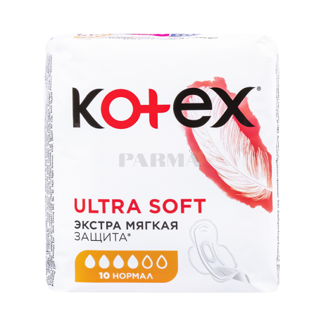 Միջադիրներ «Kotex Ultra Soft» 10հատ