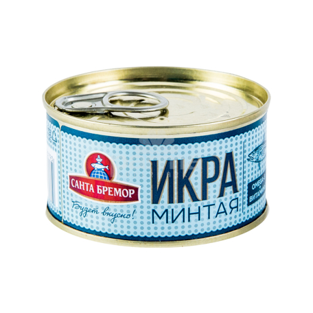 Ձկնկիթ մինտայի «Санта Бремор» 130գ