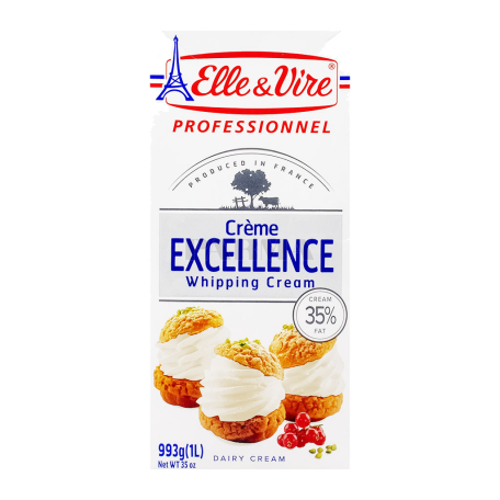 Սերուցք հարելու «Elle & Vire Exellence» 35% 1լ