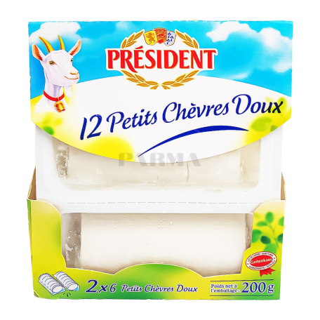 Cheese "President Petits Chevres Doux" 200g