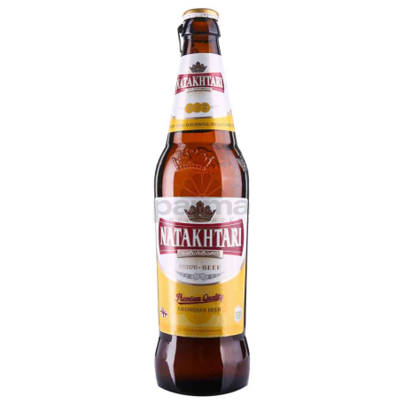Пиво `Natakhtari` светлое 500мл