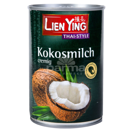 Кокосовое молоко `Lien Ying` 60% 400мл