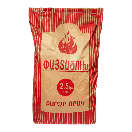 Փայտածուխ 2.5կգ
