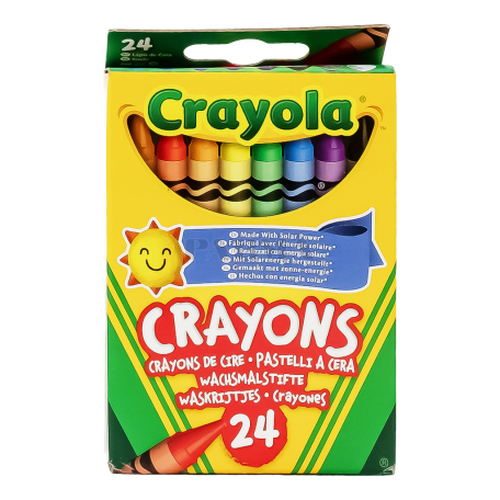 Յուղամատիտներ «Crayola» 24 գույն