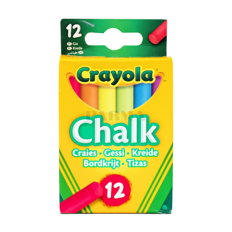 Կավիճ «Crayola Anti-Dust» 12 գույն