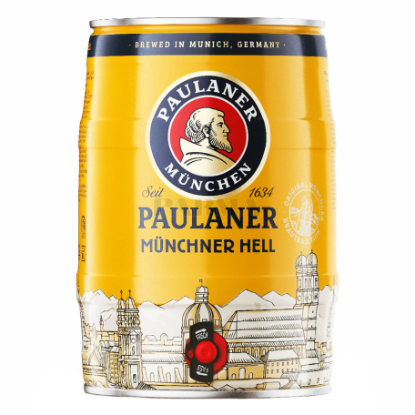 Գարեջուր «Paulaner Munchner Hell» բաց 5լ