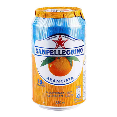 Զովացուցիչ ըմպելիք «San Pellegrino Aranciata» նարինջ 330մլ