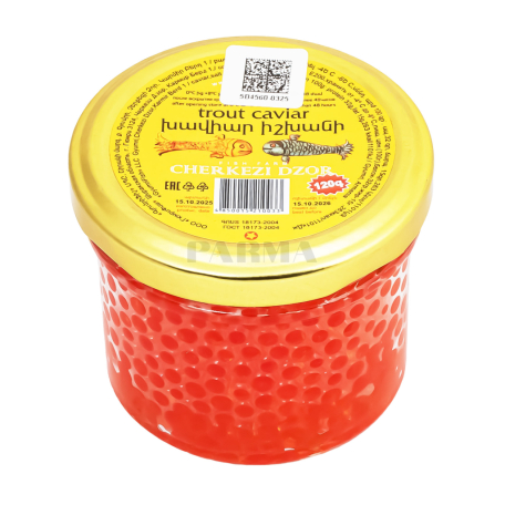 Ձկնկիթ իշխանի «Չերքեզի Ձոր» կարմիր 120գ