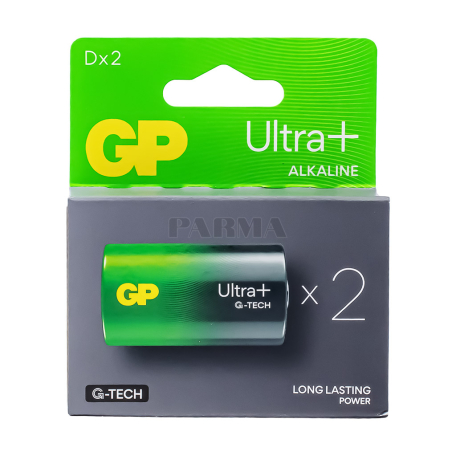 Մարտկոց «GP Ultra Plus Alkaline» D 1.5v