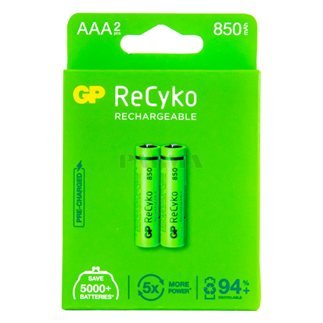 Մարտկոց լիցքավորվող «GP Rechargeable» AAA 1.2v