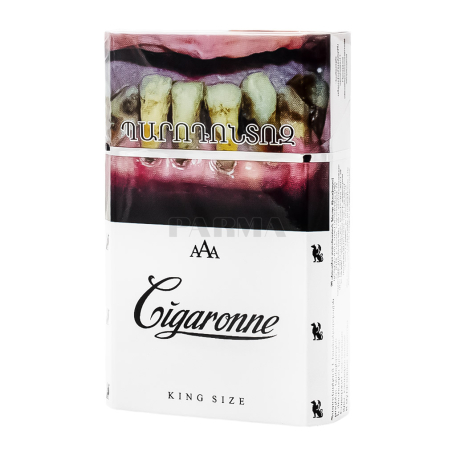 Ծխախոտ «Cigaronne King Size White»