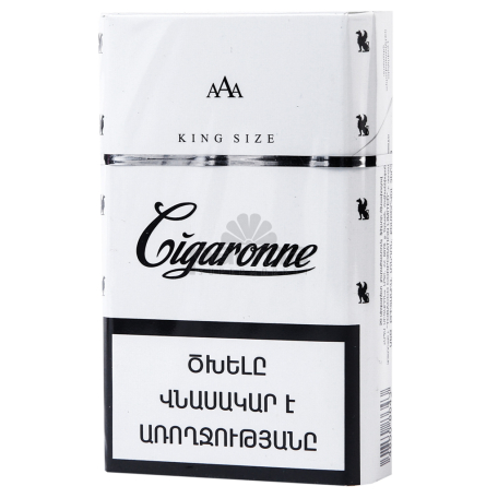 Ծխախոտ «Cigaronne King Size White»